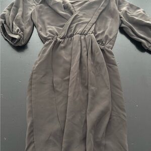 Amanda Uprichard Charcoal Gray Wedding Dress